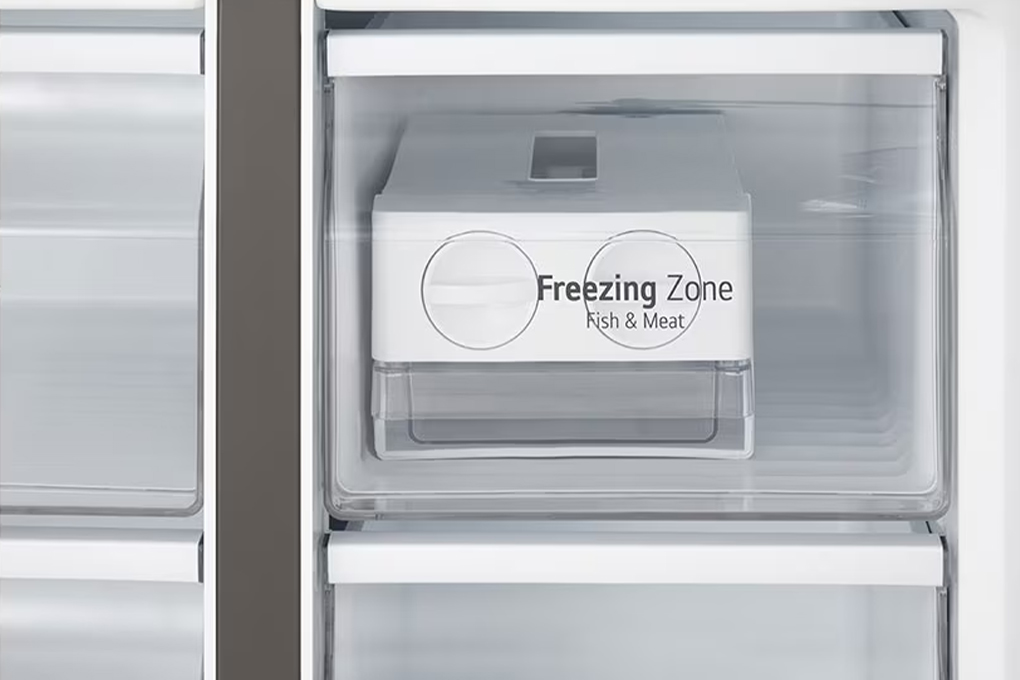 Kulkas Multi Door LG Inverter 428L GC-FB47FFQAB