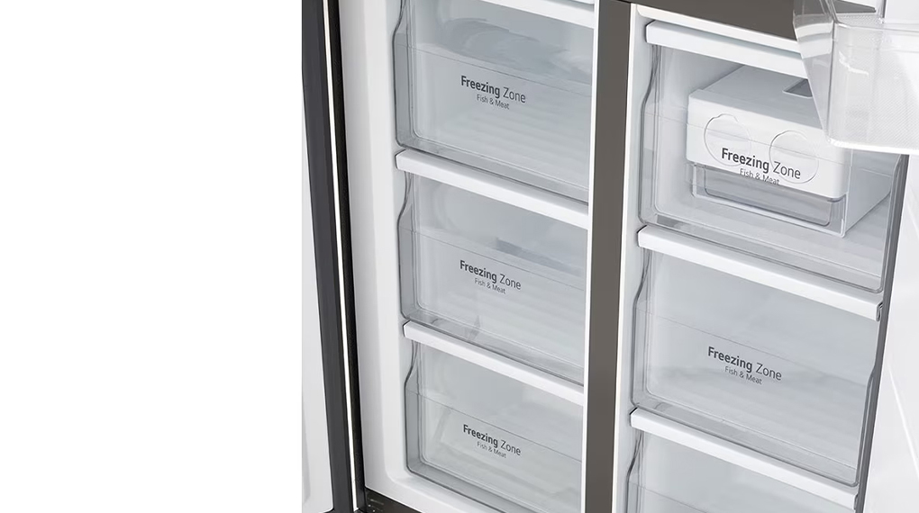 Total No Frost - Kulkas Multi Door LG Inverter 428L GC-FB47FFQAB Total No Frost - Kulkas Multi Door LG Inverter 428L GC-FB47FFQAB