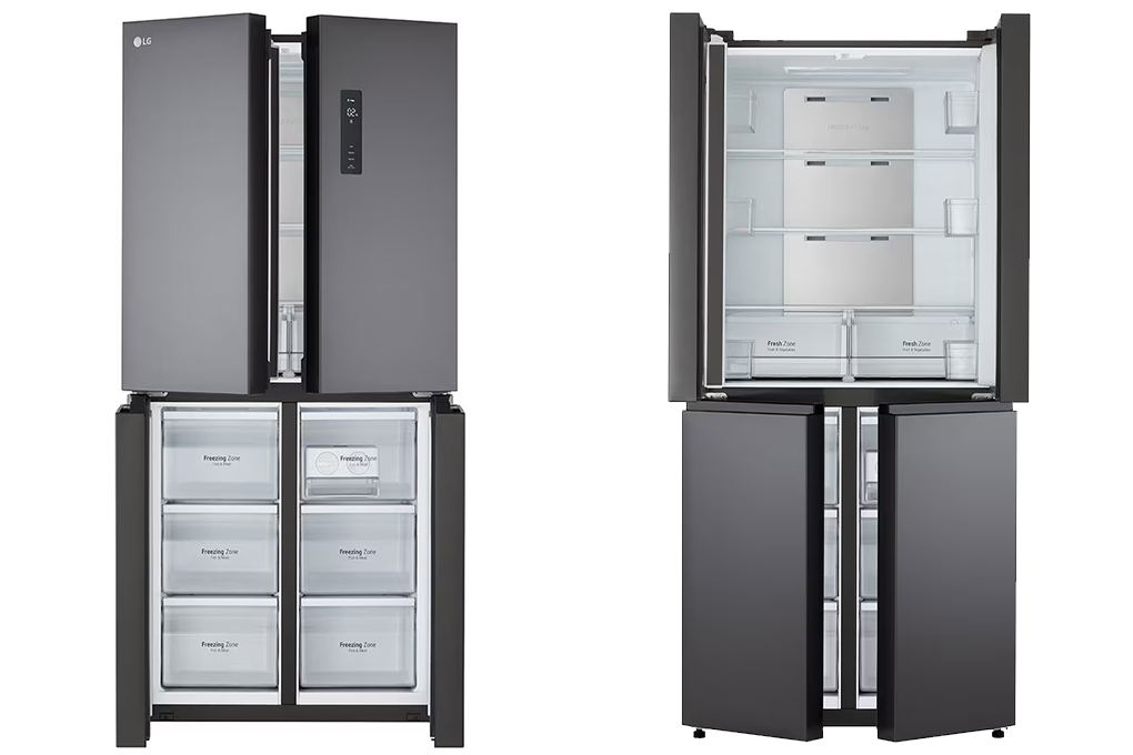 Kulkas Multi Door LG Inverter 428L GC-FB47FFQAB