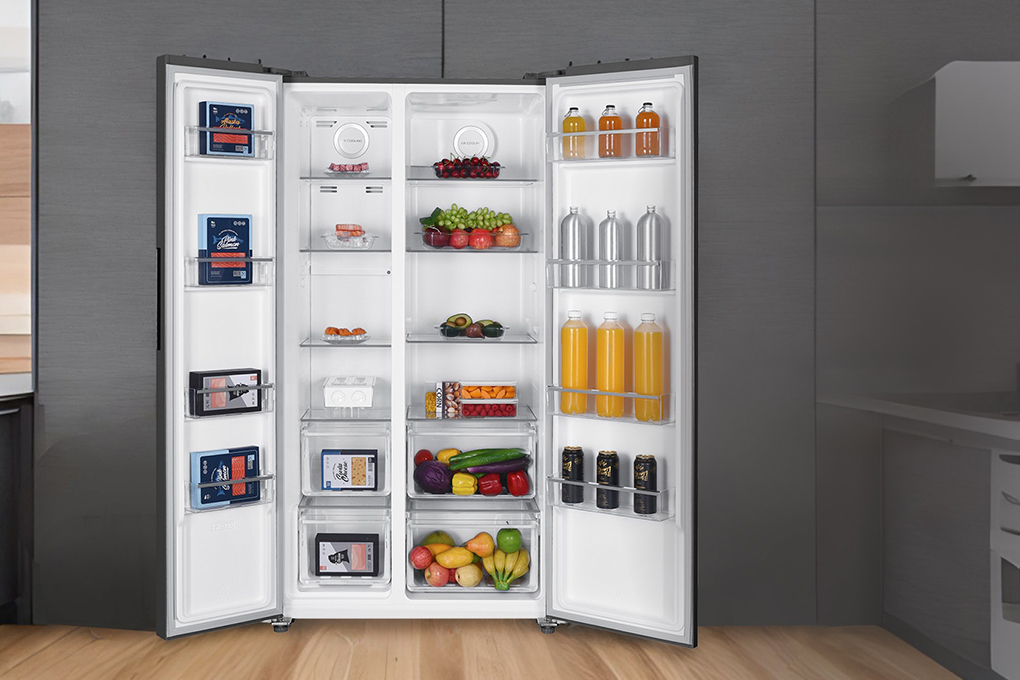 Kulkas Side by Side Sharp Inverter 532L SJ-IS61GA-BK