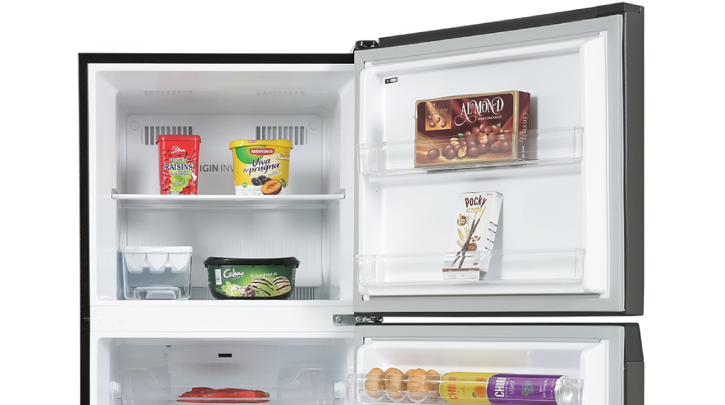 Fitur Pendingin Multi Air Flow Dan Humidity Control Crisper - Kulkas 2 Pintu Toshiba Inverter 312L GR-RT412WE-PMF(58)