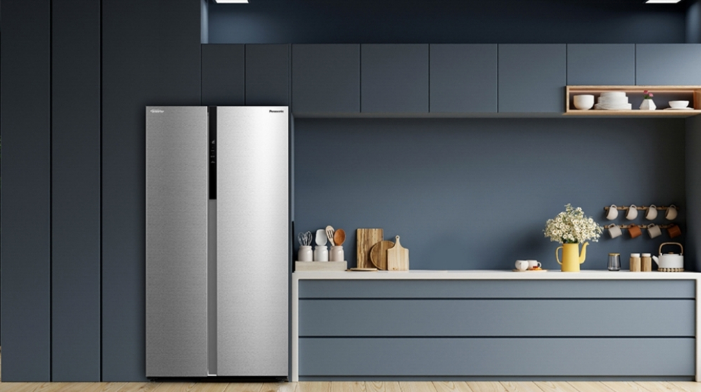 Desain Modern - Kulkas Side by Side Panasonic Inverter 592L NR-SC631BWSD