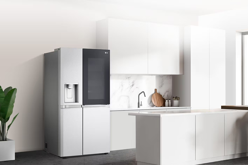 Kulkas Side by Side LG Inverter 674L GC-X257CSEW 2