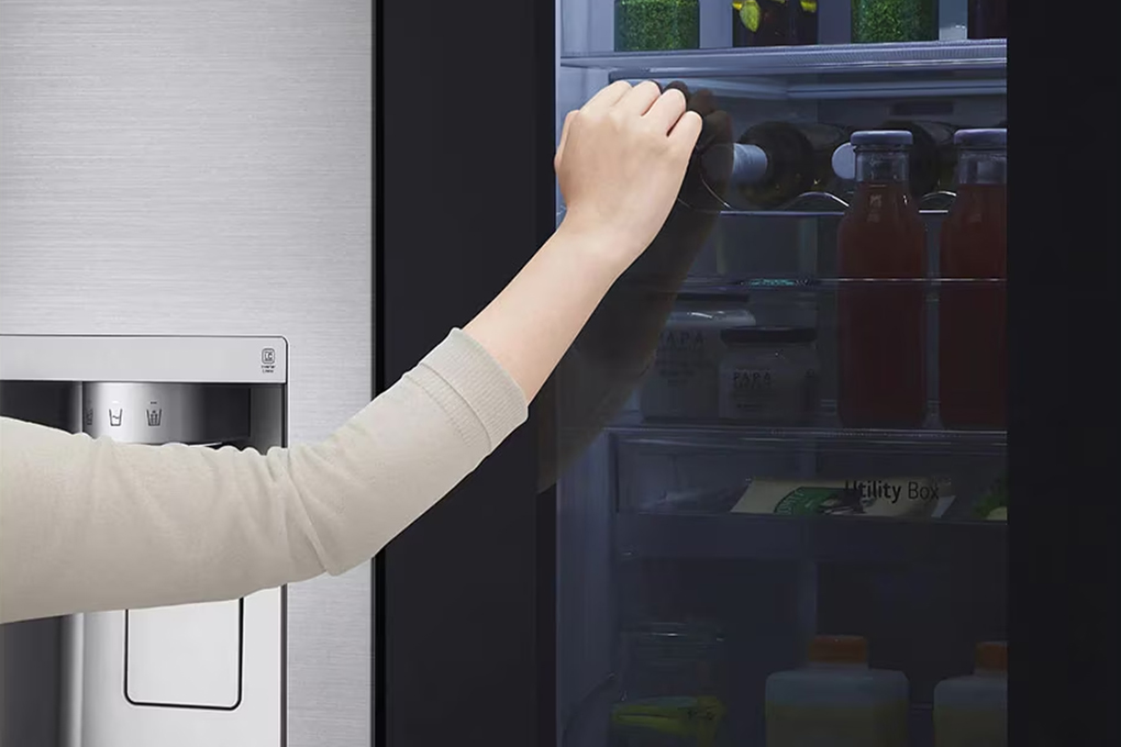 Kulkas Side by Side LG Inverter 674L GC-X257CSEW 5