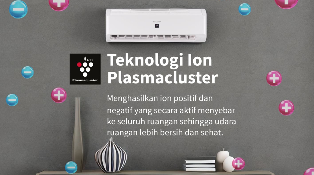 Plasmacluster - AC Split Sharp 0.75 PK AH-AP7BMY Plasmacluster - AC Split Sharp 0.75 PK AH-AP7BMY