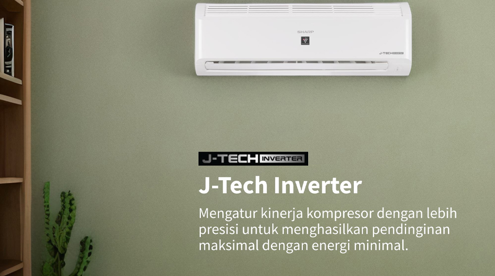 Sharp 0.5 PK AH-XP6BMY Bergaransi Resmi, Cicilan 0% | erablue.id