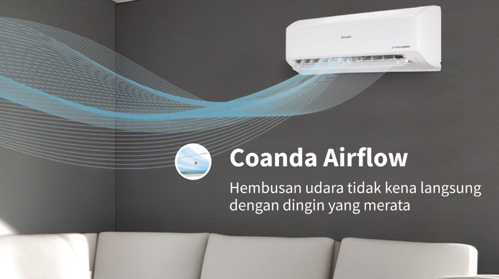 Sharp 0.5 PK AH-X6BEY Bergaransi Resmi, Cicilan 0% | erablue.id