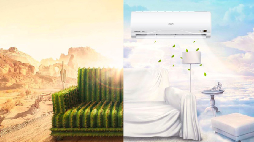 AC Split AQUA 1 PK AQA-KCR9FQB - Turbo Cooling