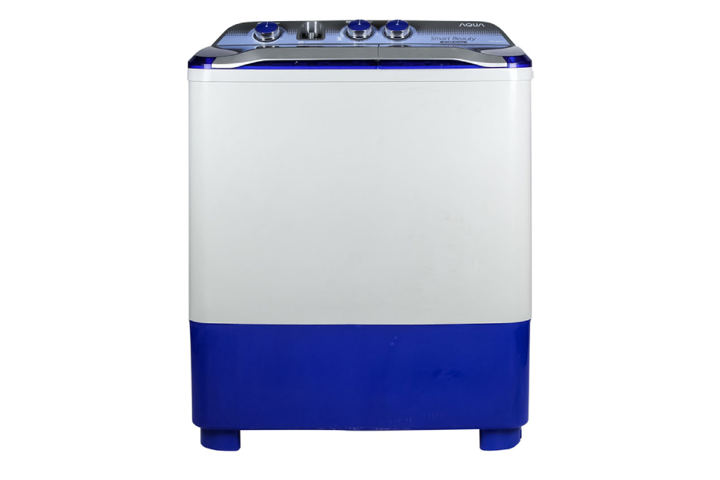 Beli Mesin Cuci Top Loading 2 Tabung Aqua 10 kg QW-1080XT cicilan