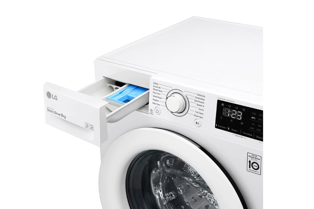 Mesin Cuci Front Loading LG Inverter 9 kg FV1209S5W