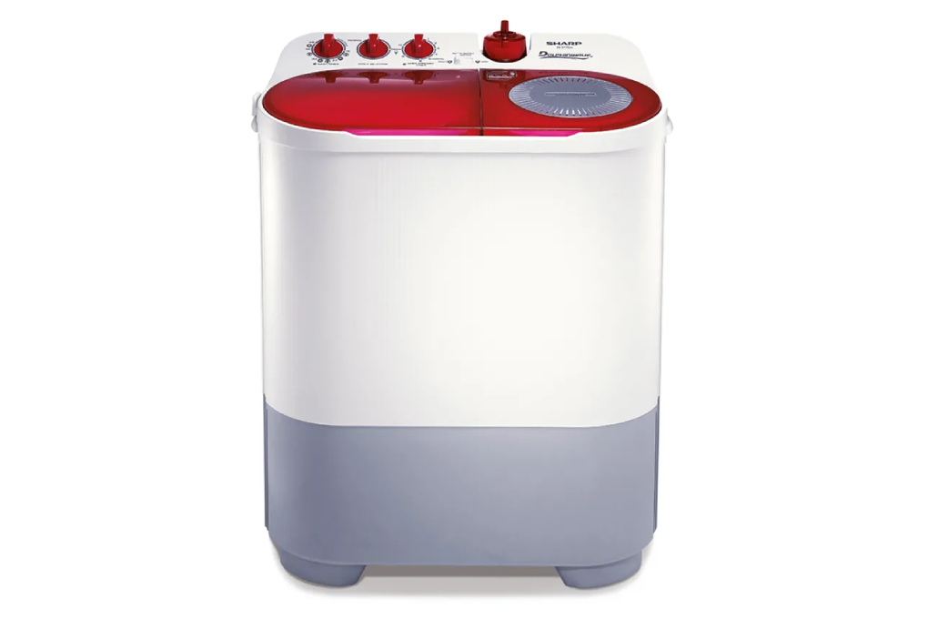 Mesin Cuci Top Loading 2 Tabung Sharp 7 kg ES-T77DA-RK