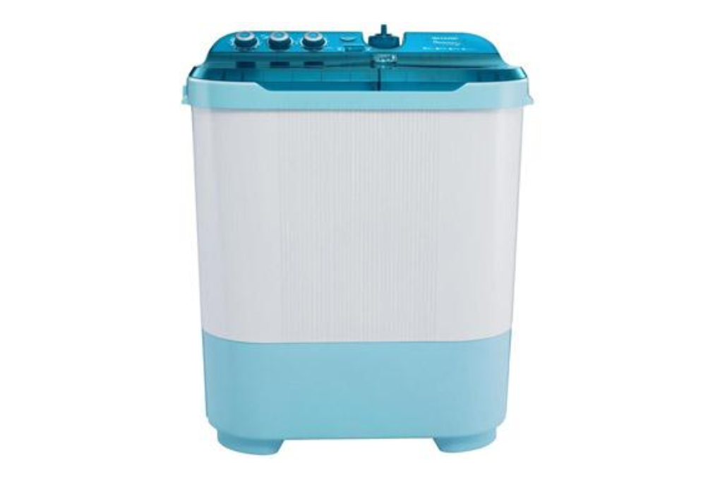 Mesin Cuci Top Loading 2 Tabung Sharp 11 kg ES-T1270SJ-BL