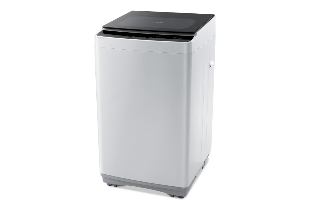 Mesin Cuci Top Loading 1 Tabung Sharp 8.5 kg ES-H858T-GY 3