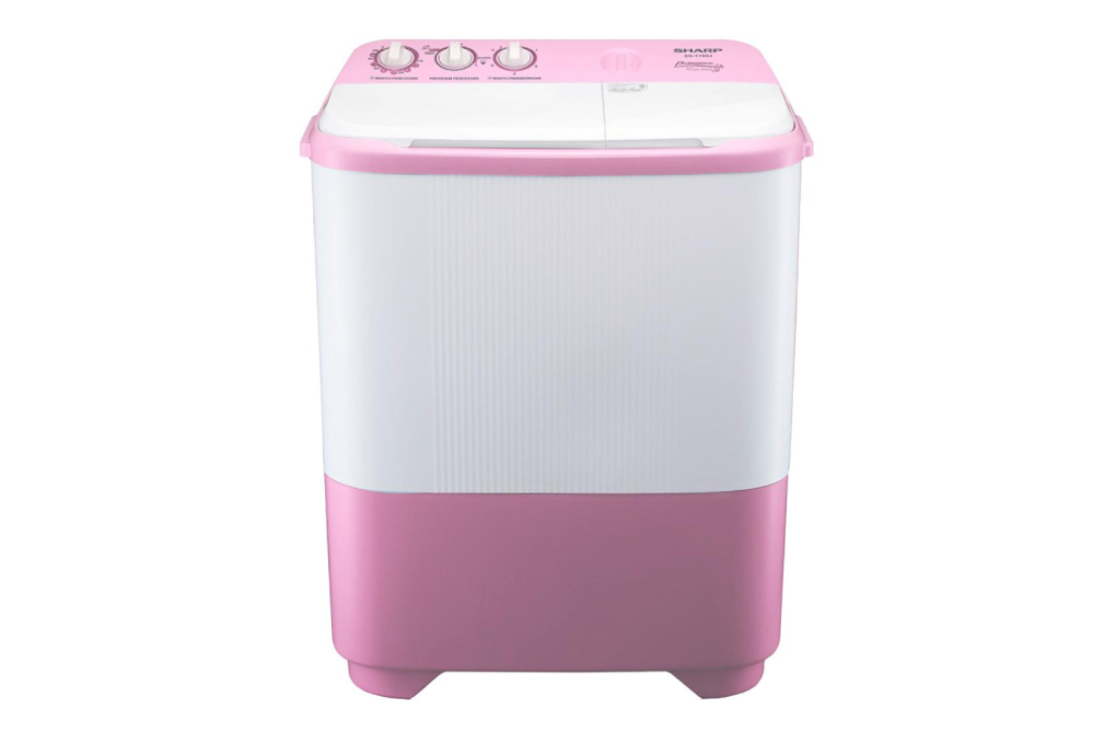 Mesin Cuci Top Loading 2 Tabung Sharp 7.5 kg ES-T79SJ-PK