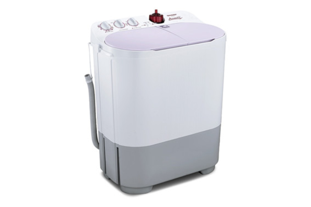 Mesin Cuci Top Loading 2 Tabung Sharp 7 kg ES-T77F-PPK 2