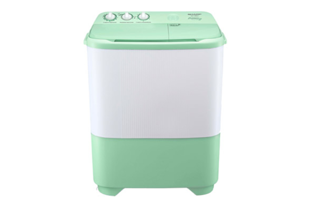 Mesin Cuci Top Loading 2 Tabung Sharp 7.5 kg ES-T89SJ-GR