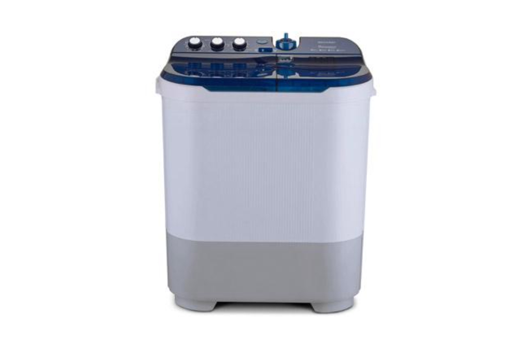 Mesin Cuci Top Loading 2 Tabung Sharp 10 kg ES-T1090-BK