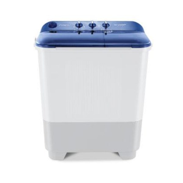 Mesin Cuci Top Loading 2 Tabung Sharp 6 kg ES-T65NT-BL