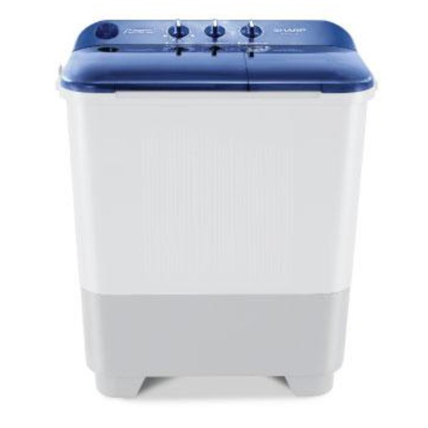 Mesin Cuci Top Loading 2 Tabung Sharp 7 kg ES-T75NT-BL