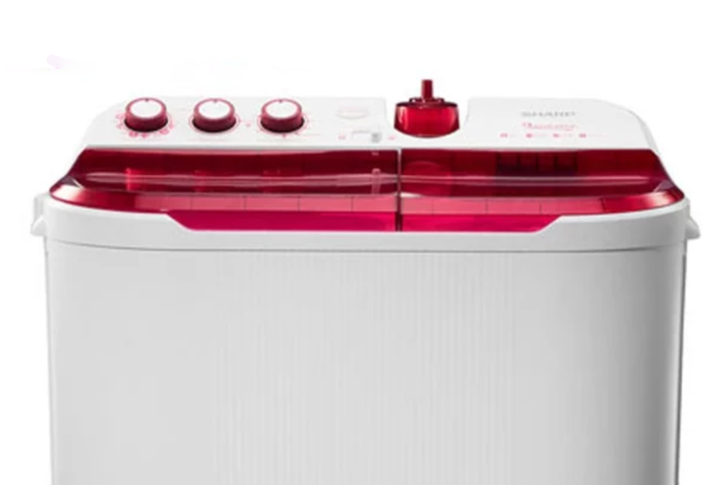 Mesin Cuci Top Loading 2 Tabung Sharp 8.5 kg ES-T871DM-PK 2