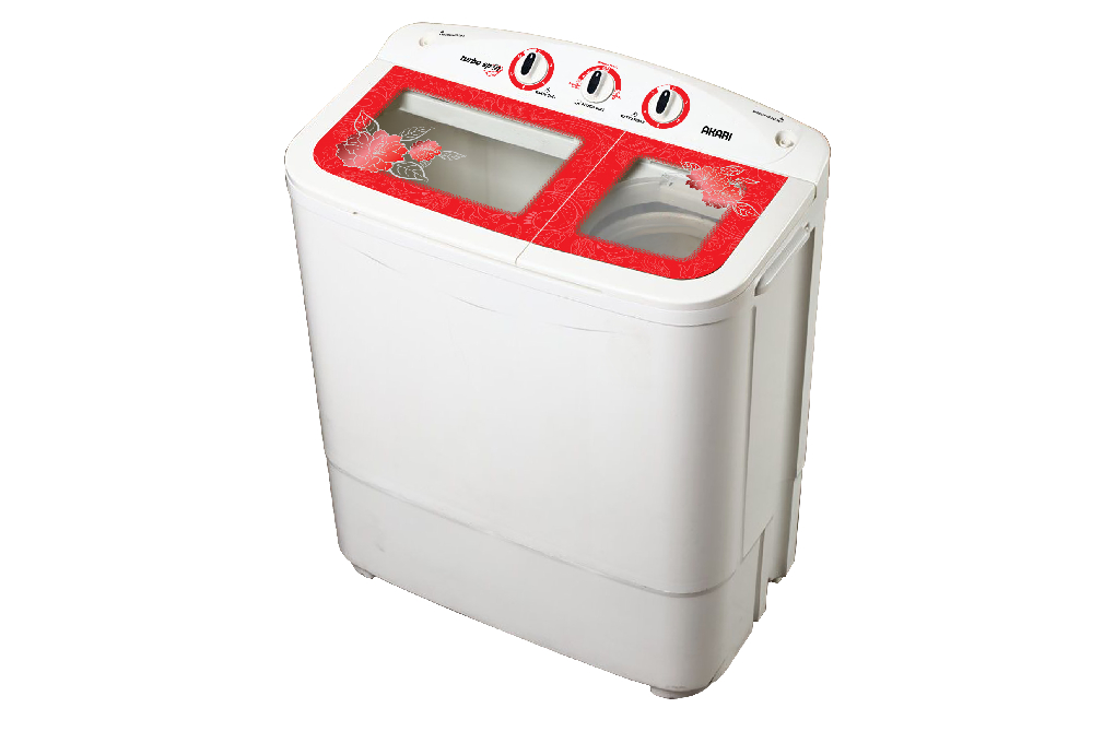 Mesin Cuci Top Loading 2 Tabung Akari 6 kg AWM-8708K