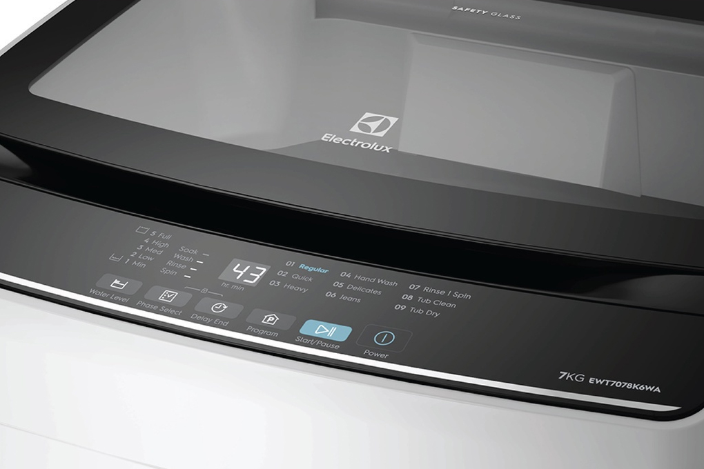 Mesin Cuci Top Loading 1 Tabung Electrolux 7 kg EWT7078K6WA