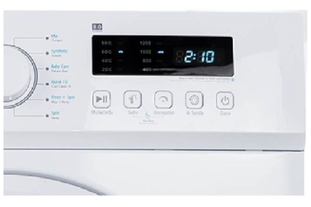 Mesin Cuci Front Loading Polytron 8 kg PFL 8051