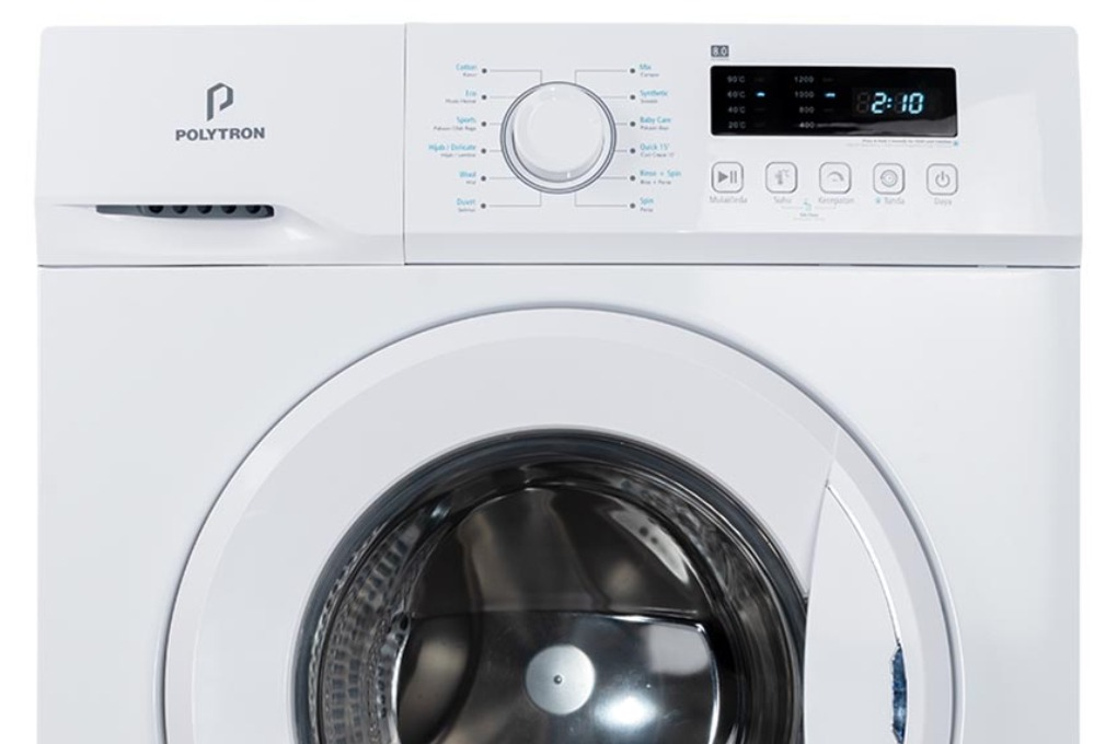 Mesin Cuci Front Loading Polytron 8 kg PFL 8051