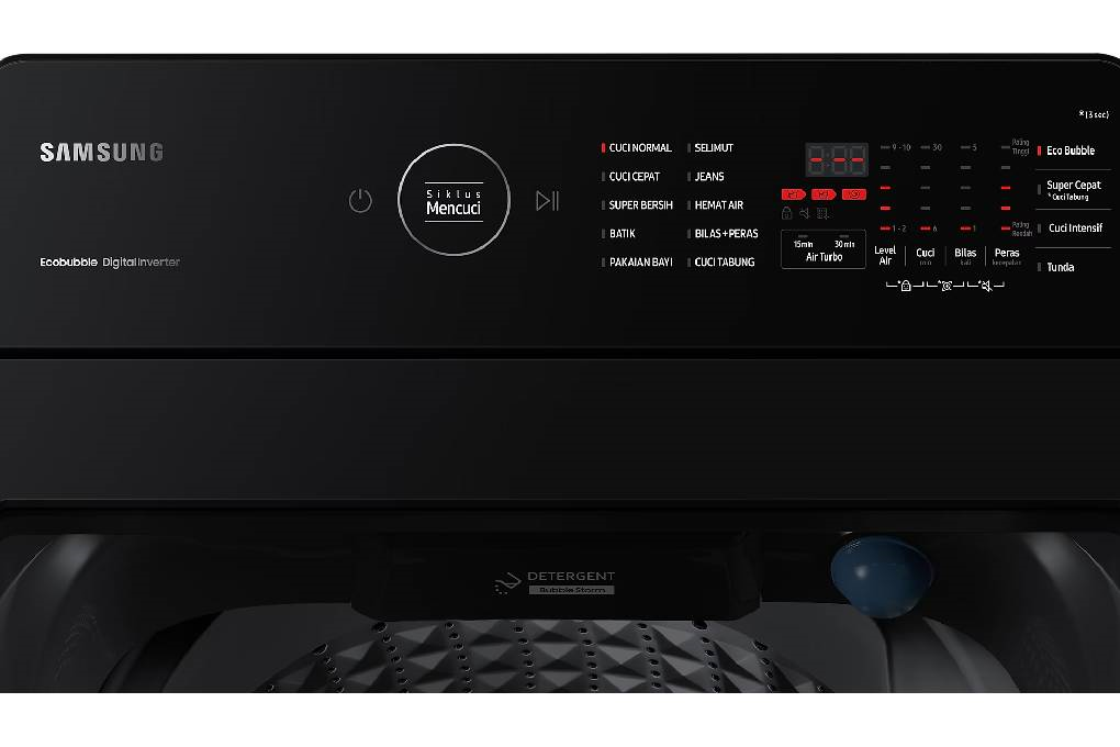 Mesin Cuci Top Loading 1 Tabung Samsung Inverter 10 kg WA10CG4545BDSE