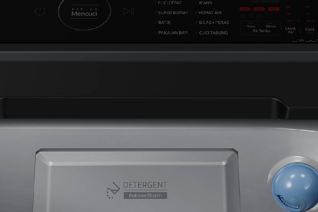 Mesin Cuci Top Loading 1 Tabung Samsung Inverter 9 kg WA90CG4545BYSE 5