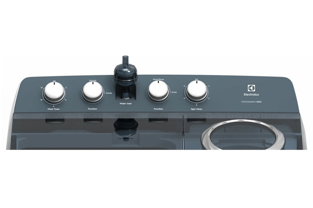 Mesin Cuci Top Loading 2 Tabung Electrolux 8 kg EWS98262WA