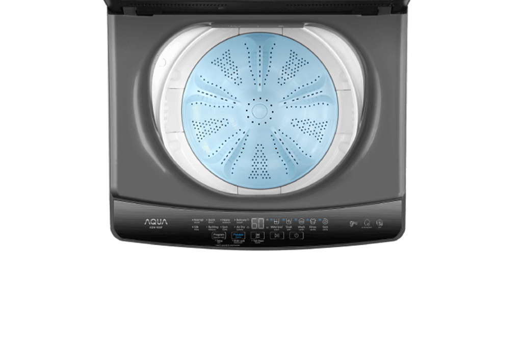 Mesin Cuci Top Loading 1 Tabung Aqua 9 kg AQW-900F