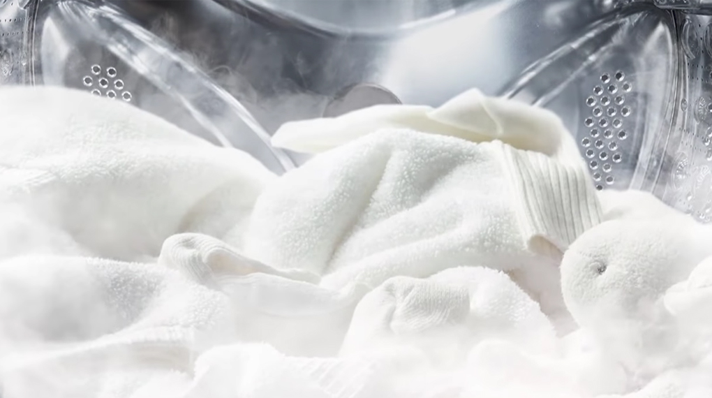 Fitur Steam - Mesin Cuci Front Loading 1 Tabung LG 8 Kg FB1208S6W Fitur Steam - Mesin Cuci Front Loading 1 Tabung LG 8 Kg FB1208S6W