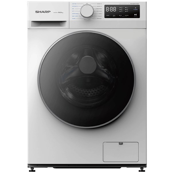 Mesin Cuci Front Loading Sharp Inverter 8 Kg ES-FL1480MWX