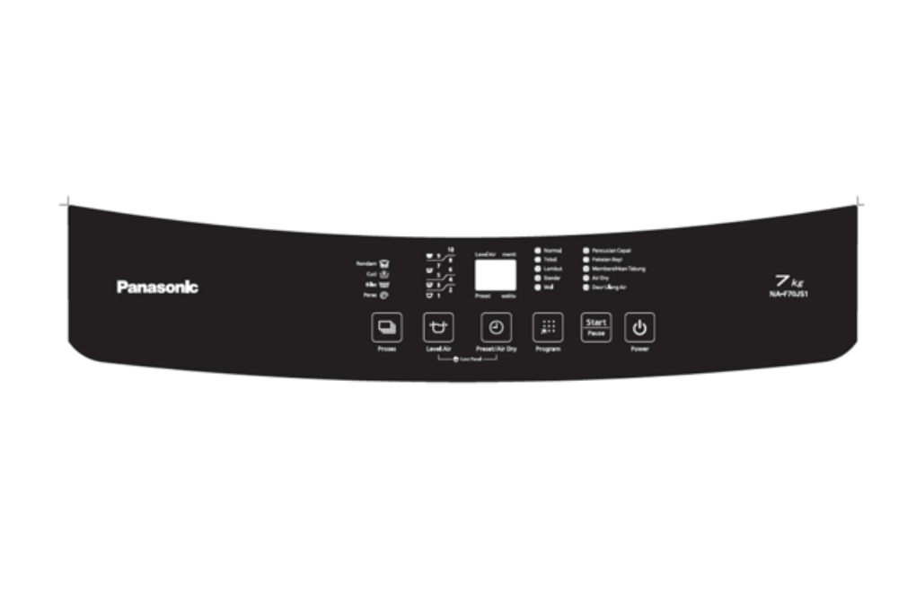 Mesin Cuci Top Loading Panasonic 8 Kg NA-F80JS 4