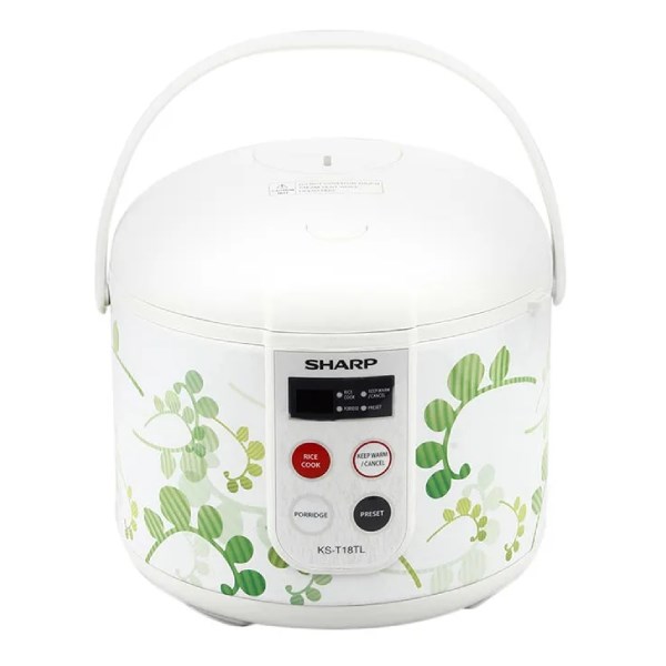 Rice Cooker Sharp KS-T18TL-GR 1.8L
