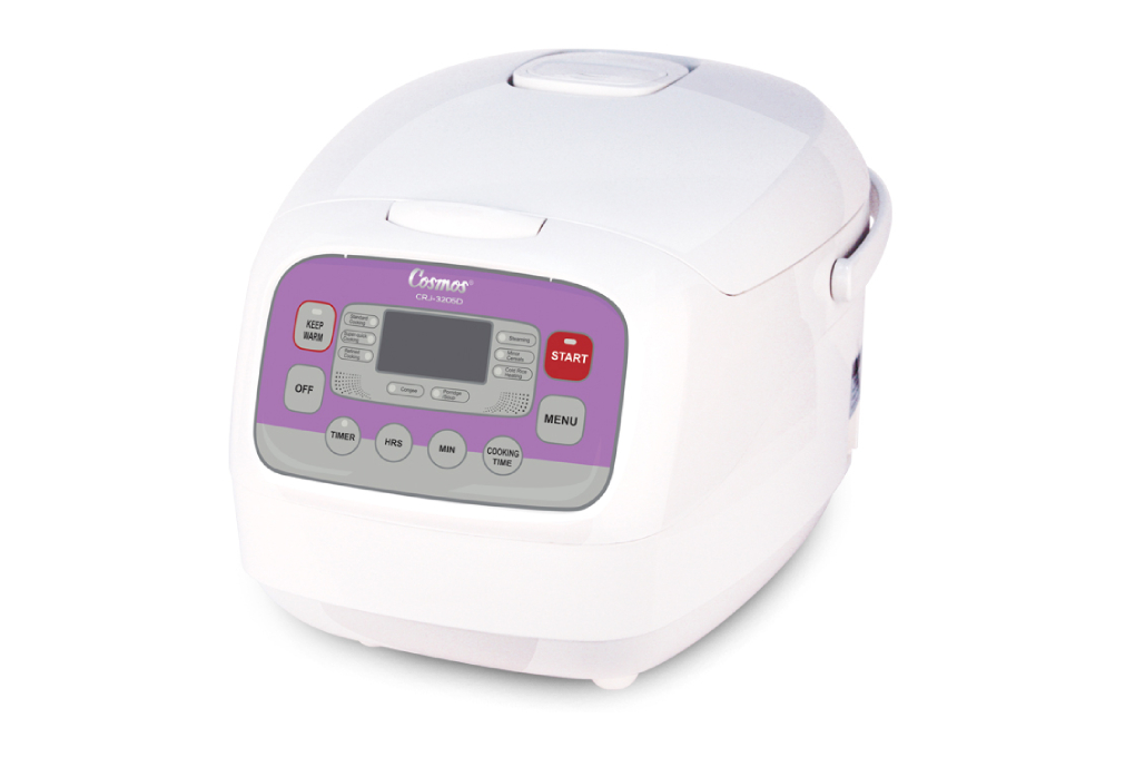 Digital Rice Cooker Cosmos CRJ-3205D 2L 2