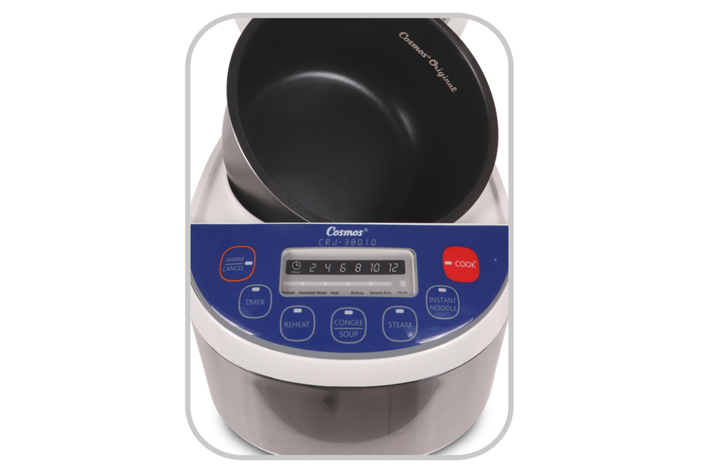 Digital Rice Cooker Cosmos CRJ-3801D 1L 2