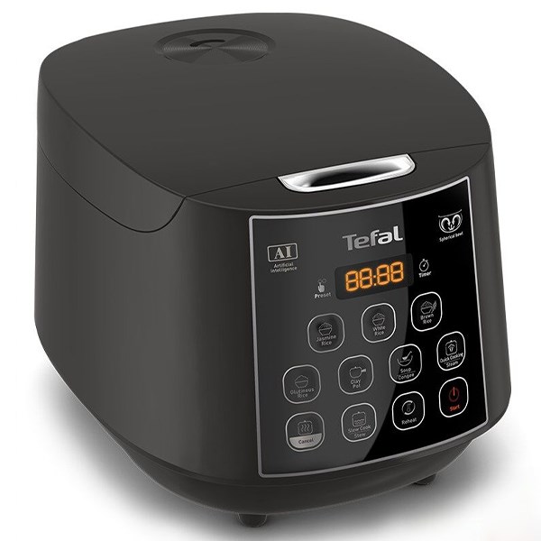 Digital Rice Cooker Tefal RK736B 1.8L Black