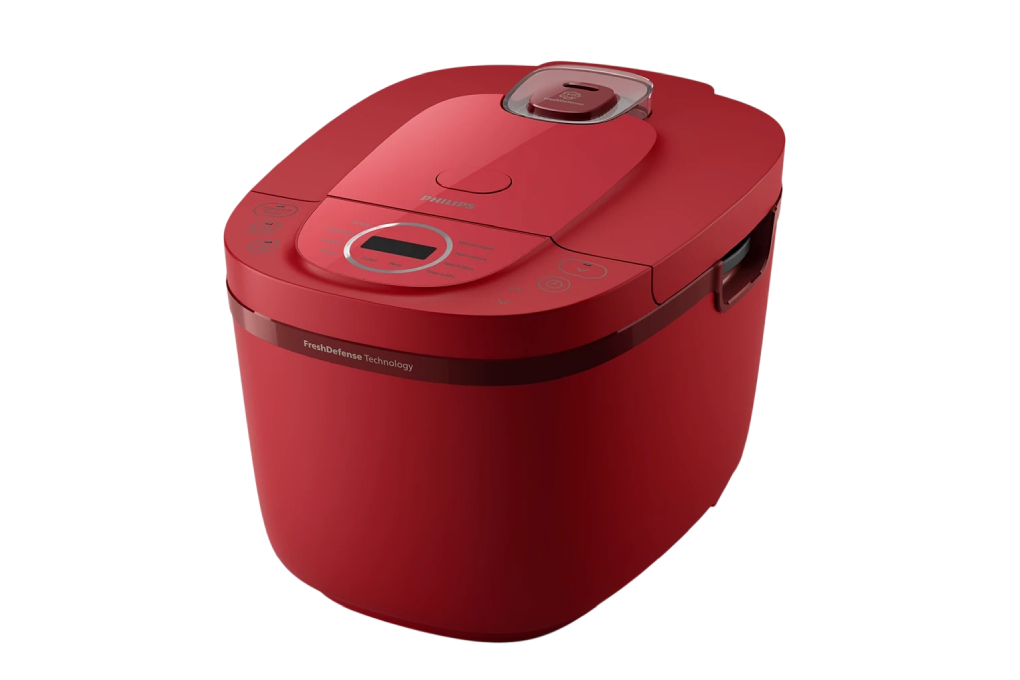 Digital Rice Cooker Philips HD4712/31 1.8L Red