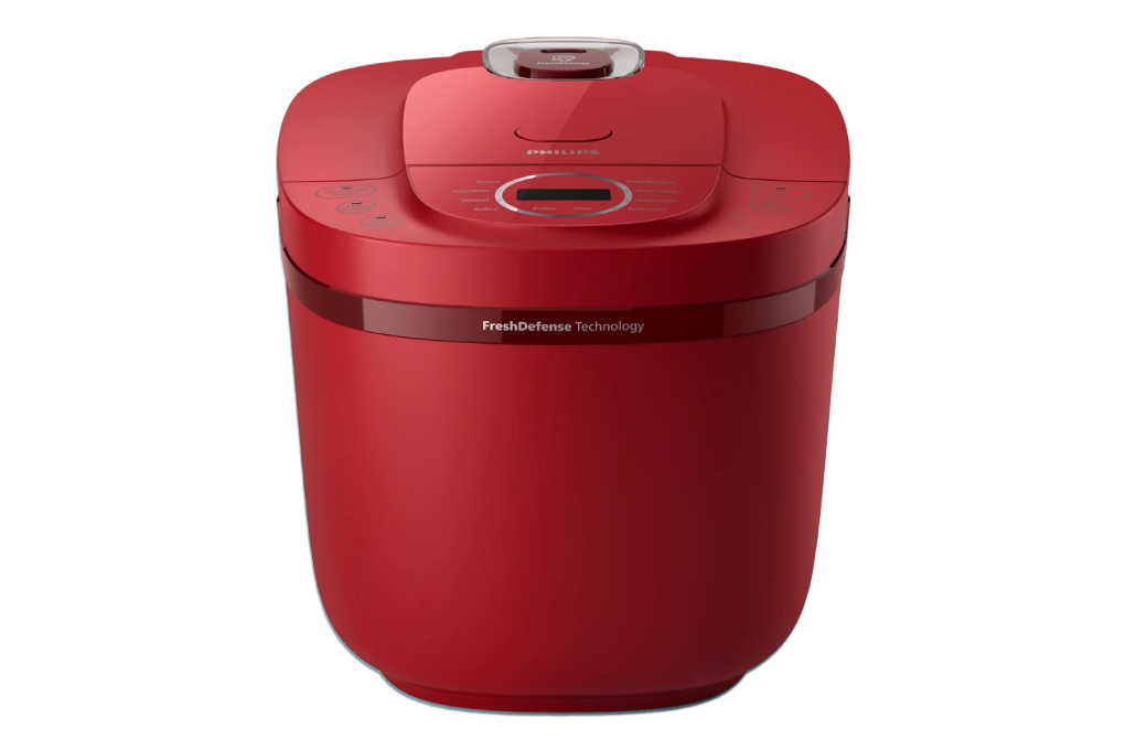 Digital Rice Cooker Philips HD4712/31 1.8L Red