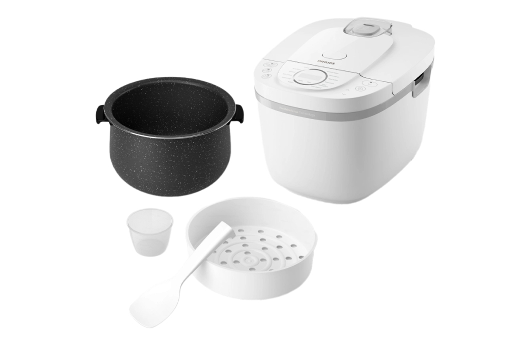 Digital Rice Cooker Philips HD4716/30 1.8L White