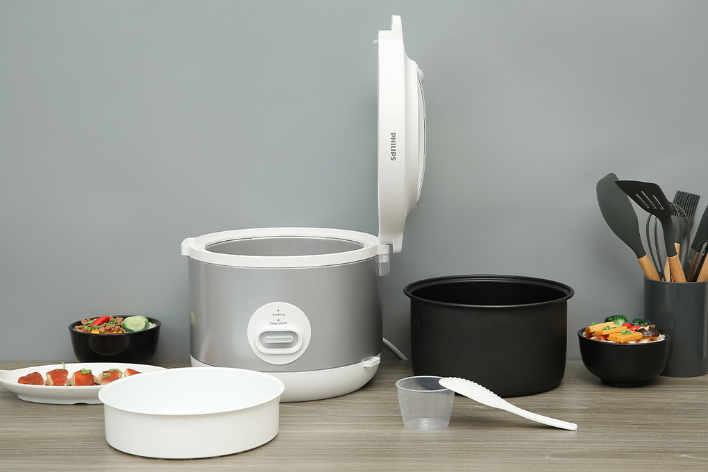 Rice Cooker Philips HD-3003/30 1.8L Silver