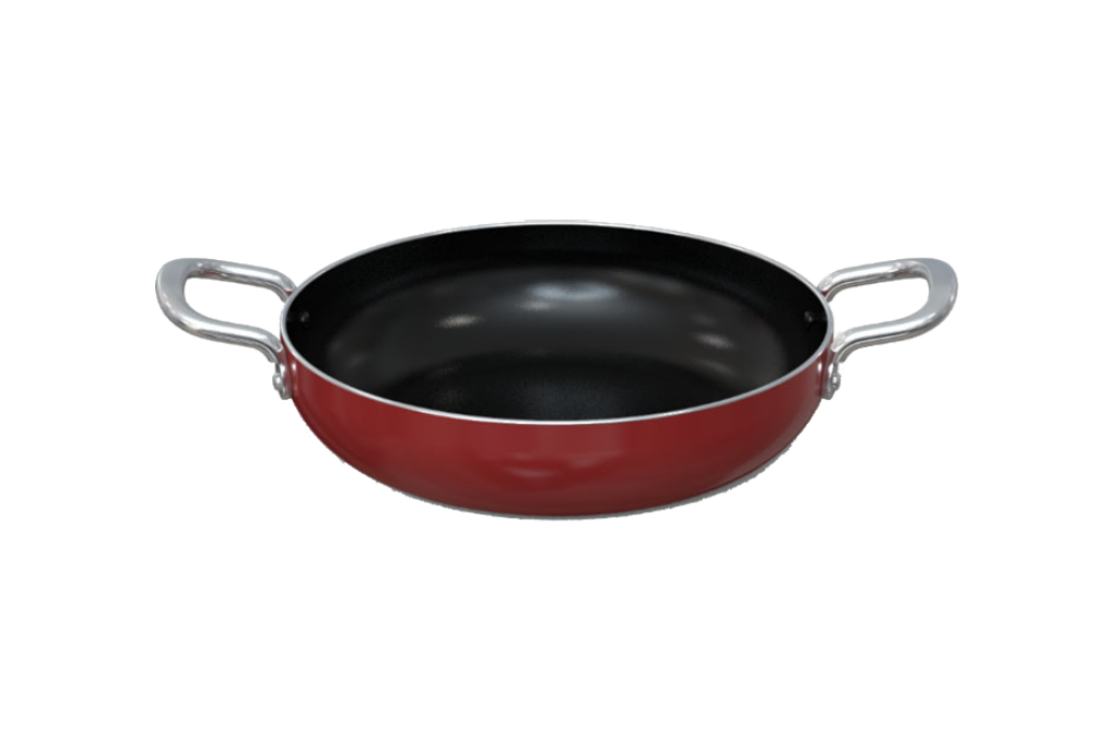 Fry Pan Aluminium Anti Lengket Sunhouse 24 cm CT24R2