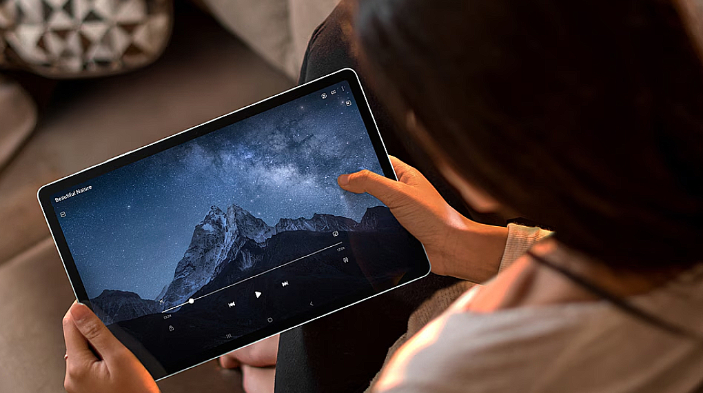 Layar Bersetifikasi Low Blue Light - Samsung Galaxy Tab S9 FE+ 12GB/256GB GRAY