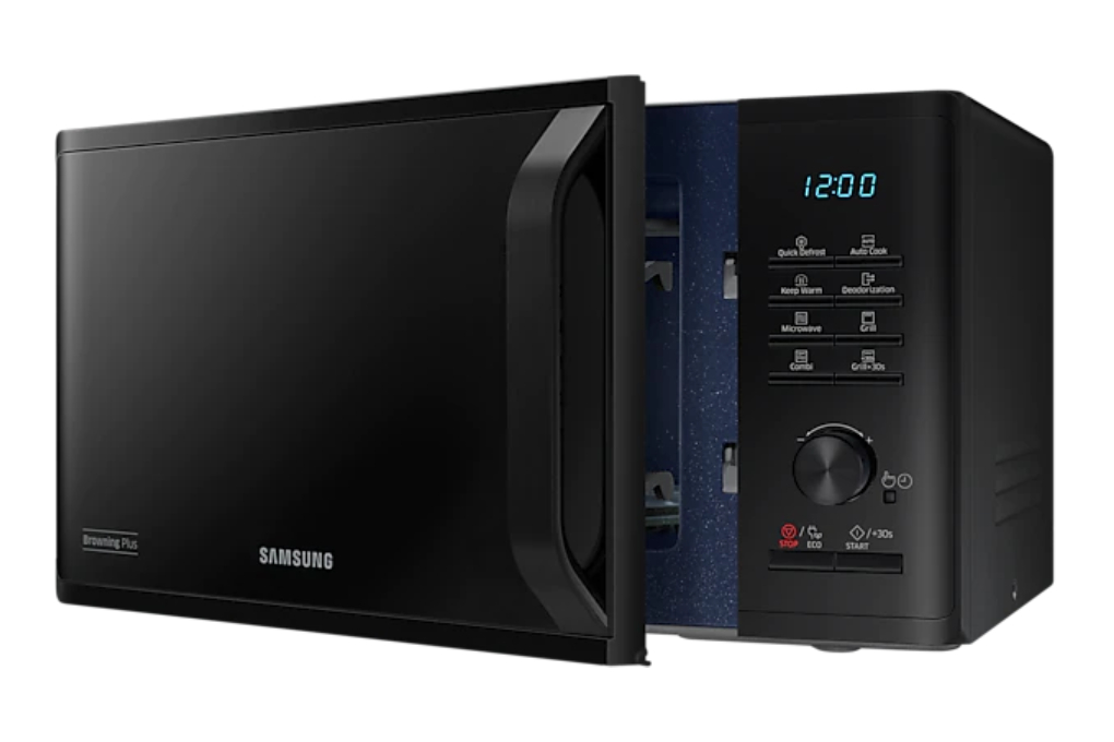 samsung microwave grill 23l mg23k3505ak se