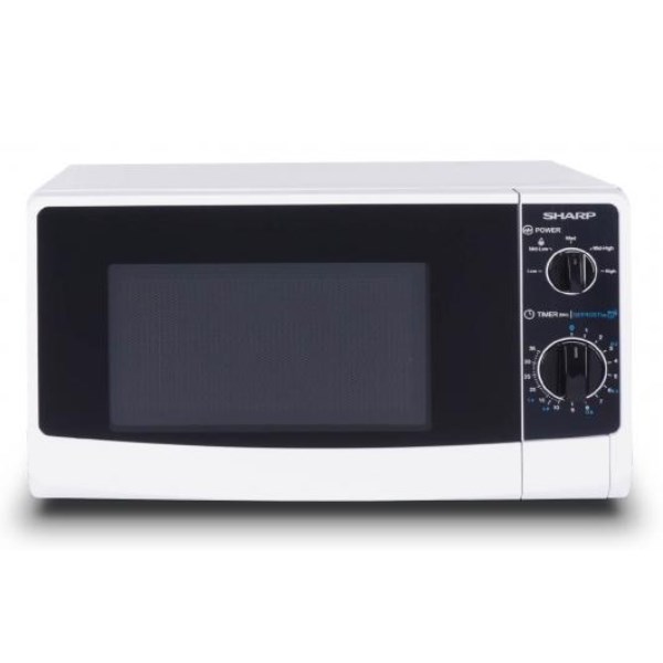 Microwave tanpa Pemanggang Sharp R-220MA-WH 20L