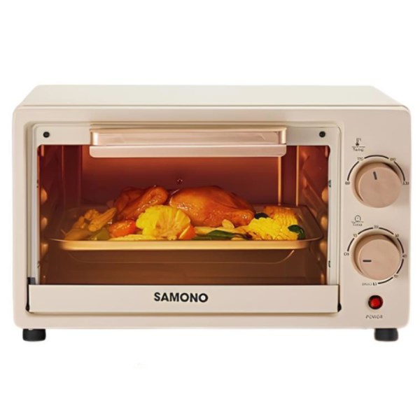 Oven Listrik Samono SW-EOG12 12L Beige
