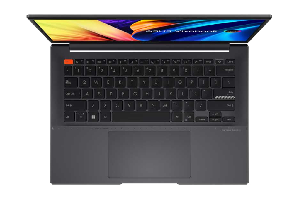 Laptop Asus VivoBook S14 i7 12700H/16GB/512GB/Win11 (K3402ZA-OLEDS755) INDIE BLACK