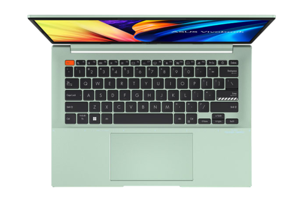 Laptop Asus VivoBook S14 i7 12700H/16GB/512GB/Win11 (K3402ZA-OLEDS756) BRAVE GREEN